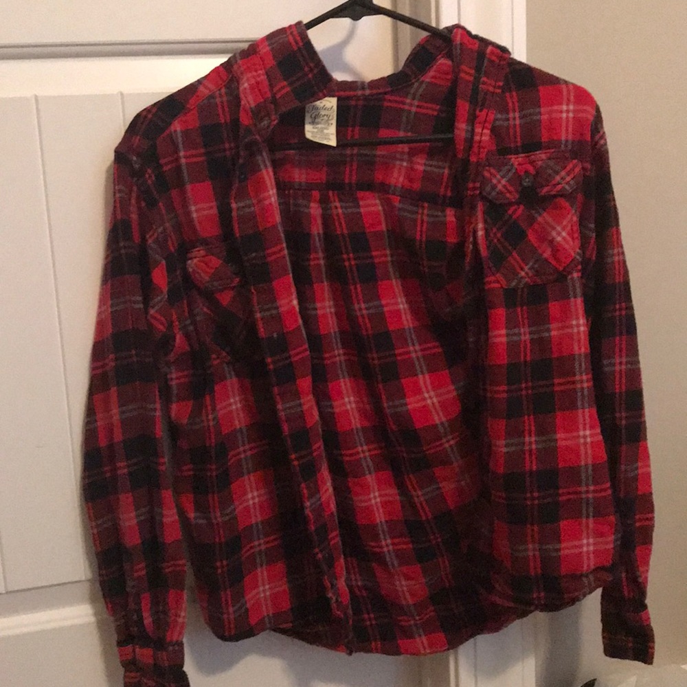 Red and black flannel